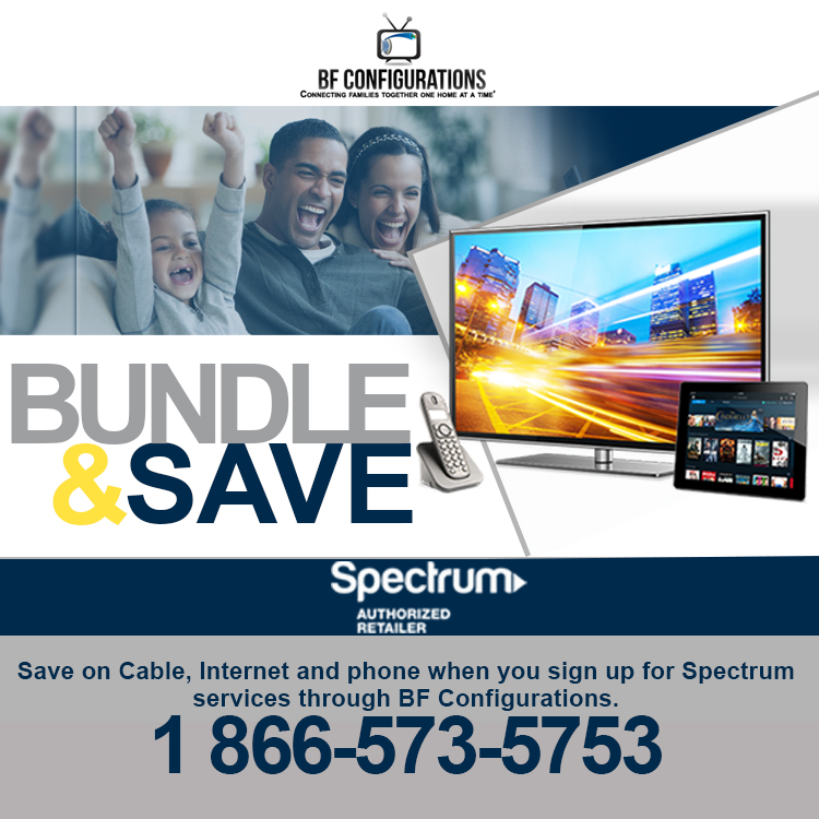 Spectrum Internet, Cable and Phone savings with BF Configurations in Dallas, TX